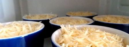 сливочный жульен с ветчиной и грибами. Шаг 21