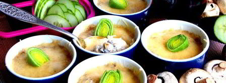 сливочный жульен с ветчиной и грибами. Шаг 26