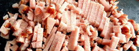 сливочный жульен с ветчиной и грибами. Шаг 5