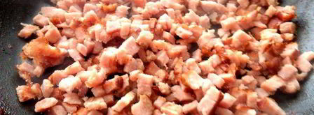 сливочный жульен с ветчиной и грибами. Шаг 6