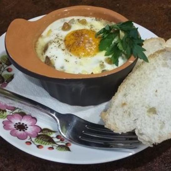 Рецепт жульена иза грибова пода яйцома