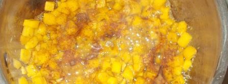 жульен из языка на манговом чатни. Шаг 16