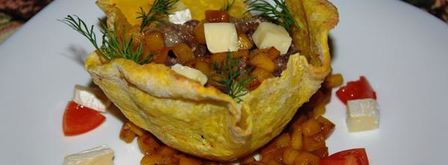 жульен из языка на манговом чатни. Шаг 20