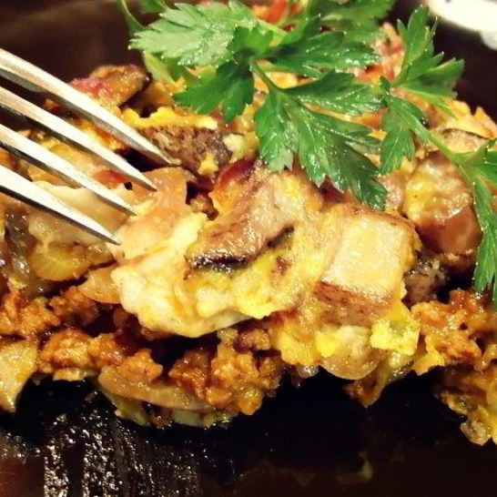 Рецепт жульена с фаршем и грибами