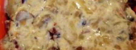 жульен с фаршем и грибами. Шаг 4