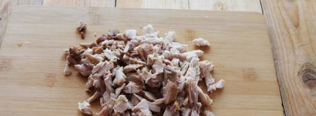 жульен с грибами и сливками грибной. Шаг 2