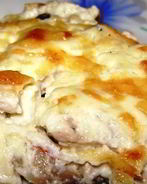 Жульен с грибами на сковороде