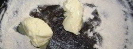 жульен с грибами на сковороде. Шаг 2