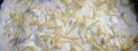 жульен с грибами на сковороде. Шаг 8