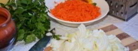 жульен со свининой и картошкой. Шаг 3