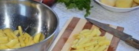 жульен со свининой и картошкой. Шаг 6