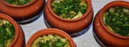 жульен со свининой и картошкой. Шаг 7