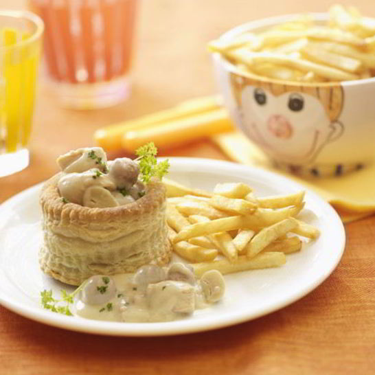 Рецепт жульена в булочках