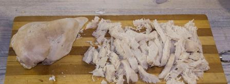 жульен в горшочке с курицей и грибами. Шаг 15