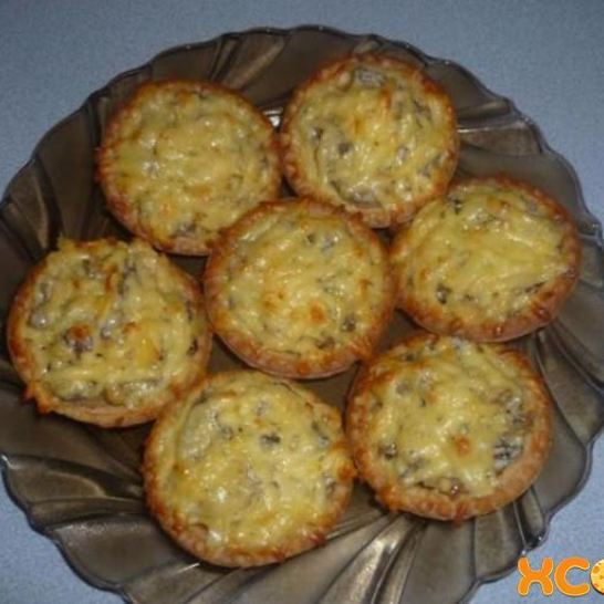 Рецепт жульена в тарталетках