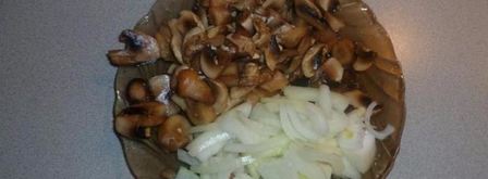 жульен в тарталетках. Шаг 3