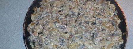 жульен в тарталетках. Шаг 5