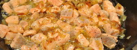 жюльен из красной рыбы. Шаг 4