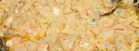 жюльен из красной рыбы. Шаг 5