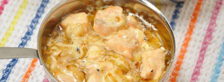 жюльен из красной рыбы. Шаг 6