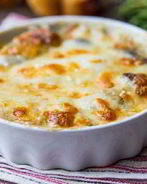 Жюльен из курицы и грибов