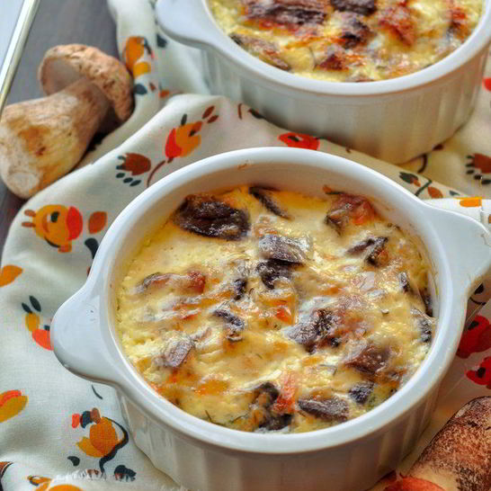 Рецепт жюльена из лесных грибов