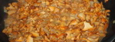 жюльен из лисичек. Шаг 3