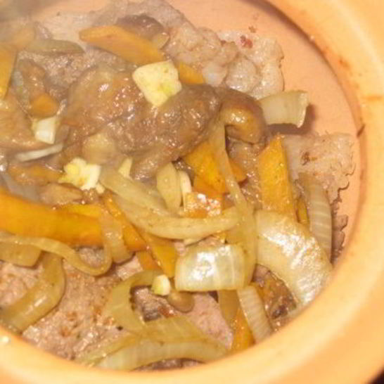 Рецепт жюльена из мяса