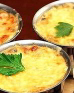 Жюльен с курицей и грибами