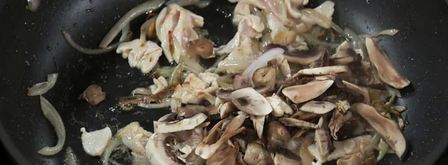 жюльен с курицей. Шаг 2