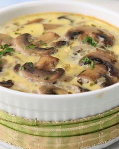 Жюльен с шампиньонами в духовке